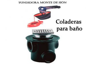 Coladera para baño