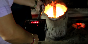 Proceso de fundición - Medir temperatura